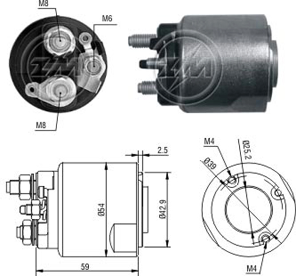 ZM 494 12v Gm-Chevrolet Celta-Opel Corsa-Novo Corsa Sva-0494