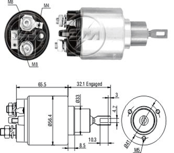 ZM 578 12v Ford-Bmw-Opel Tek Fisli Cbs-B601