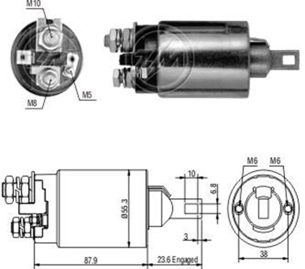 ZM 892 12v Ford Sfo-0892