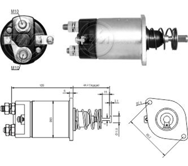 ZM 1855 24v Hino Kamyon-Is Makinasi