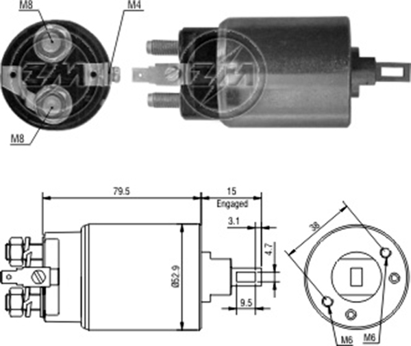 ZM 1981 12v Bmc Nissan Levent-Td 2.4-2.5-2.7 Motor Shi-1981-Ss-1227