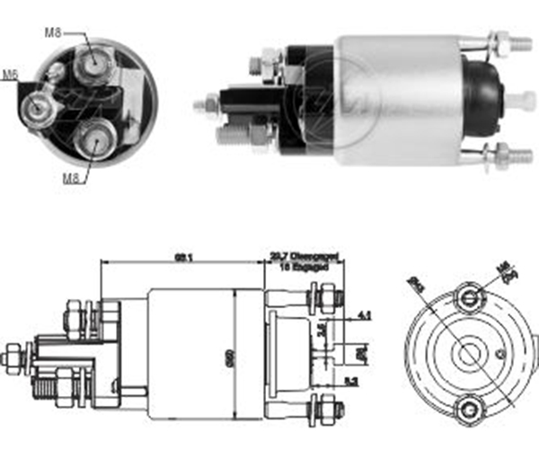 ZM 3708 Mars Otomatigi 12v Mercedes W204 X204 C218 W212 C207 W639 B906