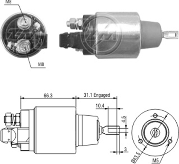 ZM 3972 12v Ford F-250