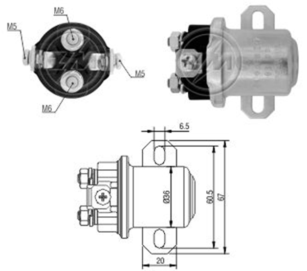 ZM 4408 24v 39mt Yardimci Otomatik