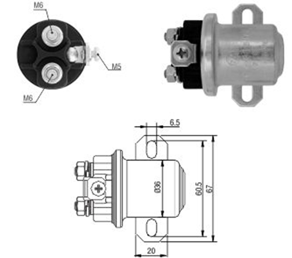 ZM 4409 24v 38mt Yardimci Otomatik