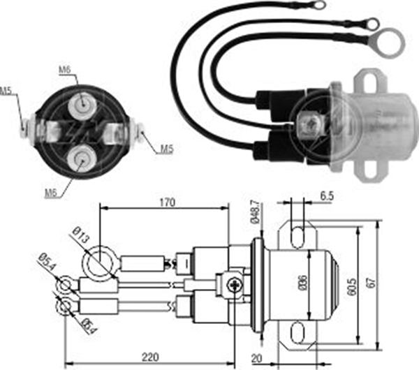 ZM 5408 24v 39mt Yardimci Otomatik