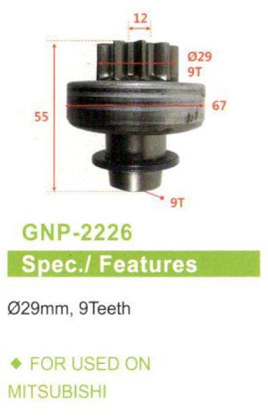 GENON 2226 9 Dis Mitsubishi