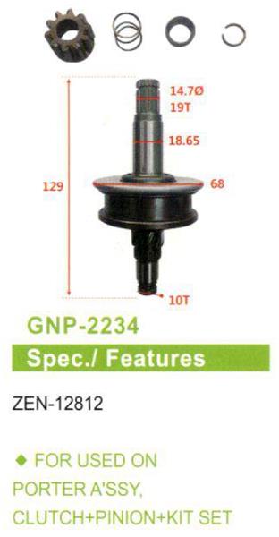 GENON 2234 10 Dis Mitsubishi E2500-E3000-Fuso Canter-L200