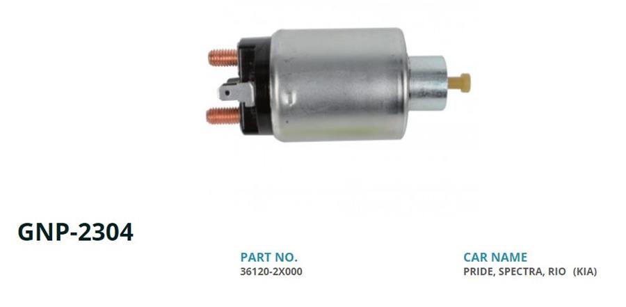 GENON 2304 12v Kia Rio-Hyundai Accent Dik Fisli Orjinal