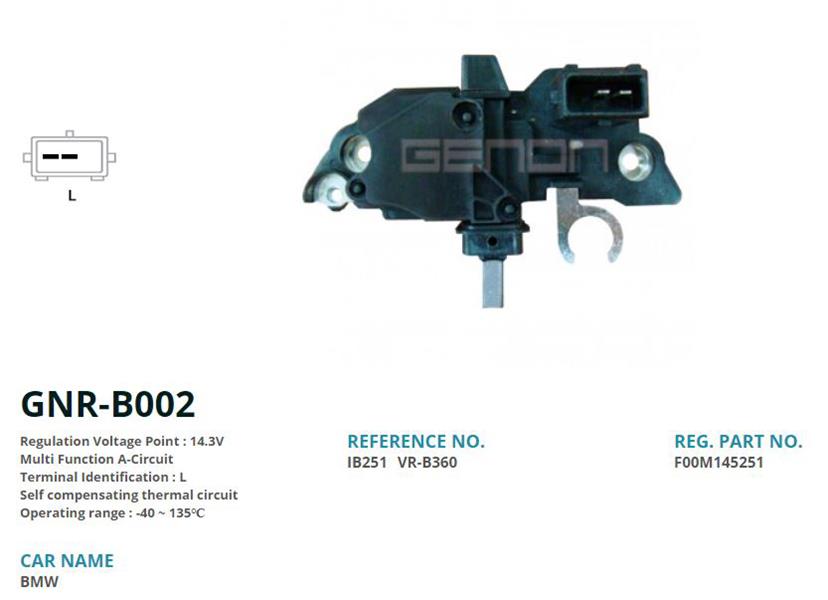 GENON B002 12v Bmw 14mm L