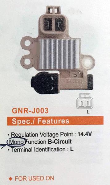 GENON J003 12v Demko Jehco Mono L S