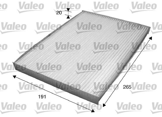 VALEO 715559 Polen Filtresi Renault Koleos 08> Nissan X-Trail Ii T31 07>13 Qashqai 11>13