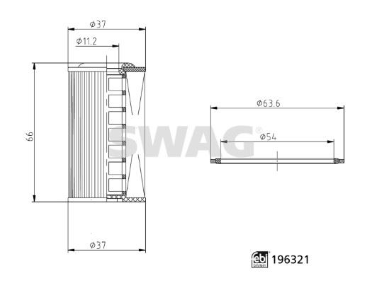 BLU ADN12141 Yag Filtresi Otomatik Sanziman Yagifiltresi Megane Iv/Qashqai