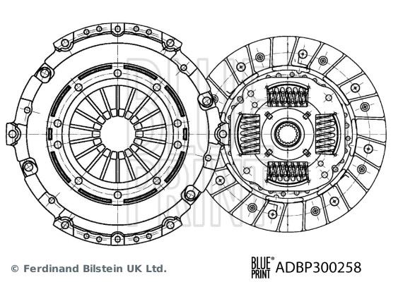 BLUEPRINT ADBP300258 Debriyaj Seti Suzuki