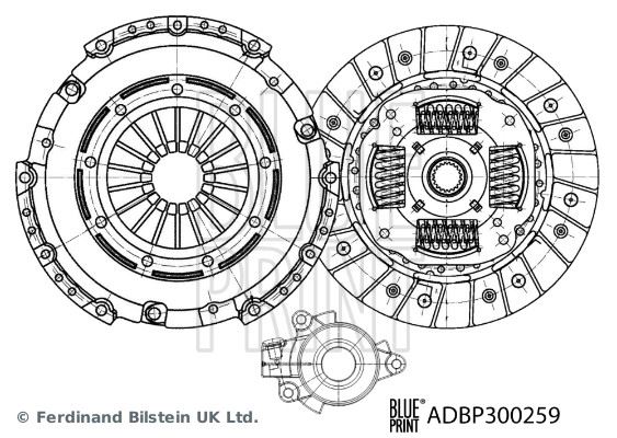 BLUEPRINT ADBP300259 Debriyaj Seti Suzuki
