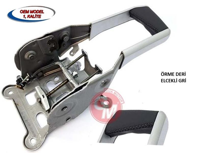 GUA 40440 El Fren Tabancasi Kolu Gri Deri Elcekli Renault Megane Ii 02>08 Komple Orijinal Model