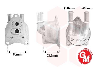 GUA 60112 Şanziman Yağ Soğutucu Opel Astra L-Combo E-Grandland-Peugeot Partner-P208-P307-P308-P2008-P3008- Citroen Berlingo-C3 Aircross-C3-C4-C4 Cactus-Ds3-Ds4-Xantia-Xsara-Ds5 1.2-1.5-1.6 Puretech-Bluehdi
