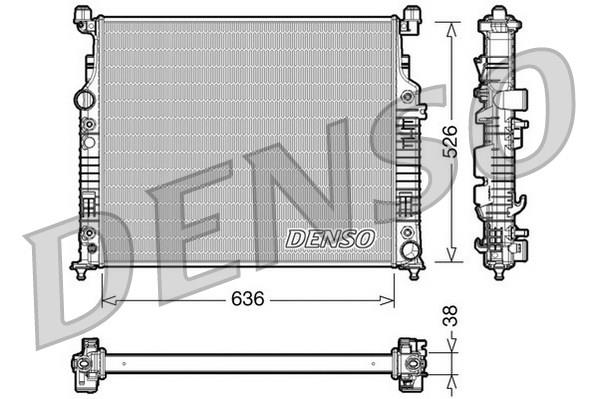 DENSO DRM17006 Radiator