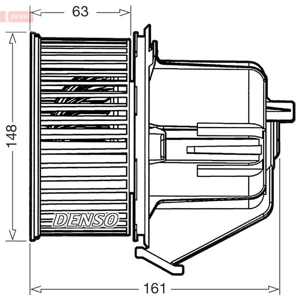 DENSO DEA07027 A/C Parts