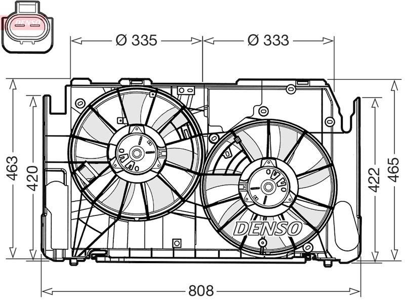 DENSO DER50002 Engine Cooling