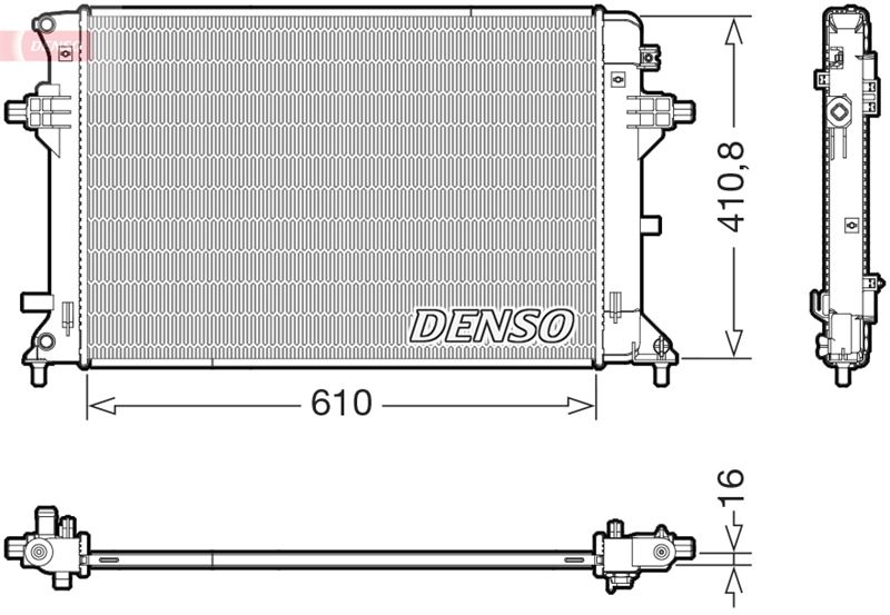 DENSO DRM41038 Engine Cooling