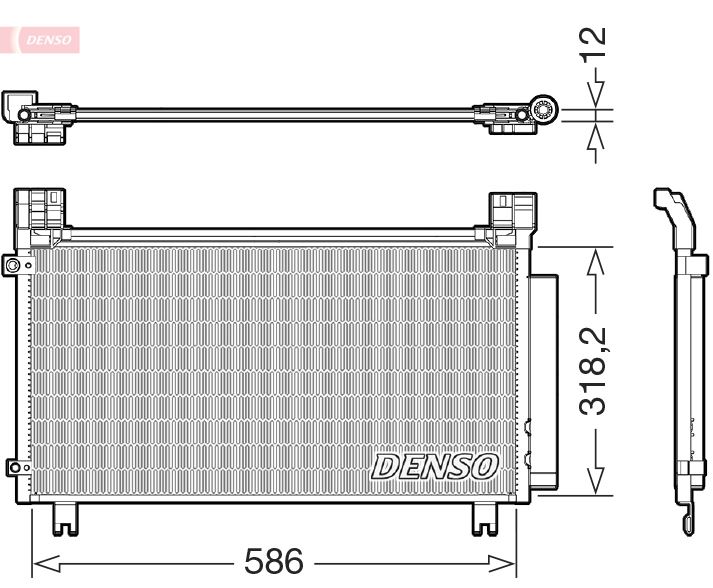 DENSO DCN50134 Condenser