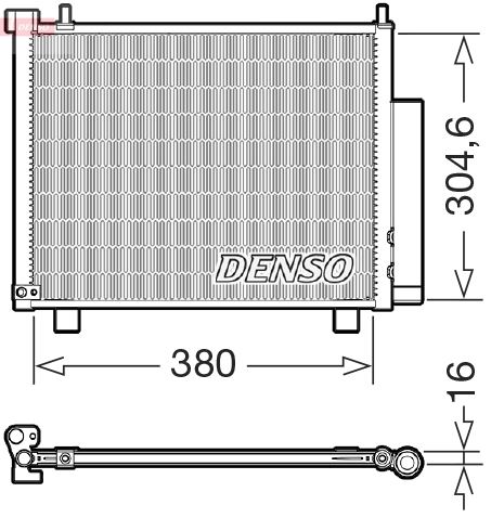 DENSO DCN20051 Condenser