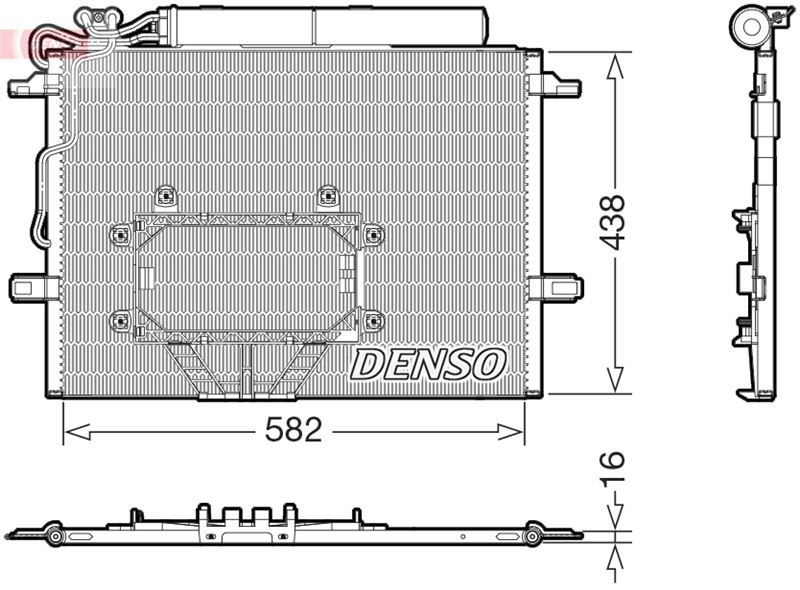 DENSO DCN17065 Condenser