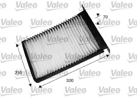 VALEO 698799 X Polen Filtresi Landrover Freelander 1.8 1.8i 2.0di 2.0td4 2.5v6 98-06 Saab 9000 2.0 85-93
