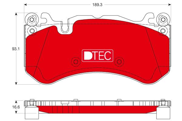 TRW GDB1734DTE Disk Balata Ön Aks Mercedes-Benz Amg Gt C190 Amg Gt X290 Amg Gt Roadster R190 C-Class W204 C -Class W205 C-Class Convertible A205 C-Class Coupe C204 C-Class Coupe C205 C-Class T-Model