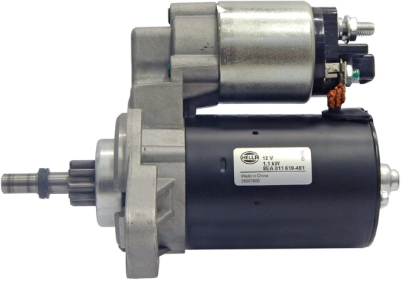 HELLA 8EA011610481 Marş Motoru 12v Başka Yerden Yataklamali Audi/Ford/Seat/Skoda/Vw