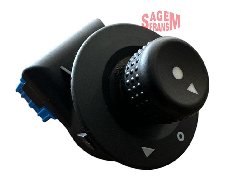 ZSW1627 Ayna Ayar Dugmesi Mavi Soket 11 Pin Partner 2008- / 1007 2005-/ Berlingo 2005-