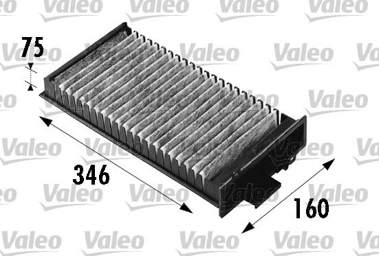 VALEO 698541 Polen Filtresi C5 1.8 16v-2.0 16v 12/00-10/04 Karbonlu