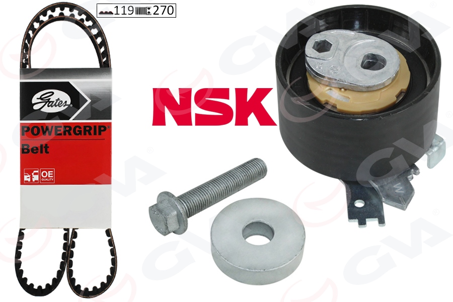 GVA 59T1420G Triger Seti Renault Clio Iv 12> Symbol Iii 13> Fluence 09> Megane Iv 15> Dacia Sandero Ii 12> Duster 10> Mercedes Om607 W176 W246 C117 W415 X156 . Nissan Qashqai Ii 13> Juke 10> 1.5 Dci K9k Euro 5 119