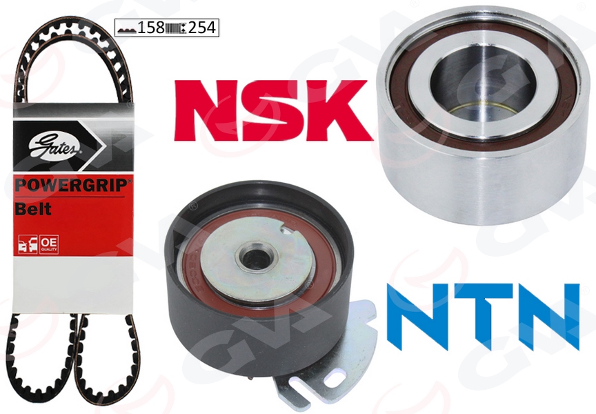 GVA 59T2140G Eksantrik Gergi Kiti 158x254 Brava 95-01 -Doblo 01- -Palio-Albea 96- -Marea 97-02 1.6 K015432xs