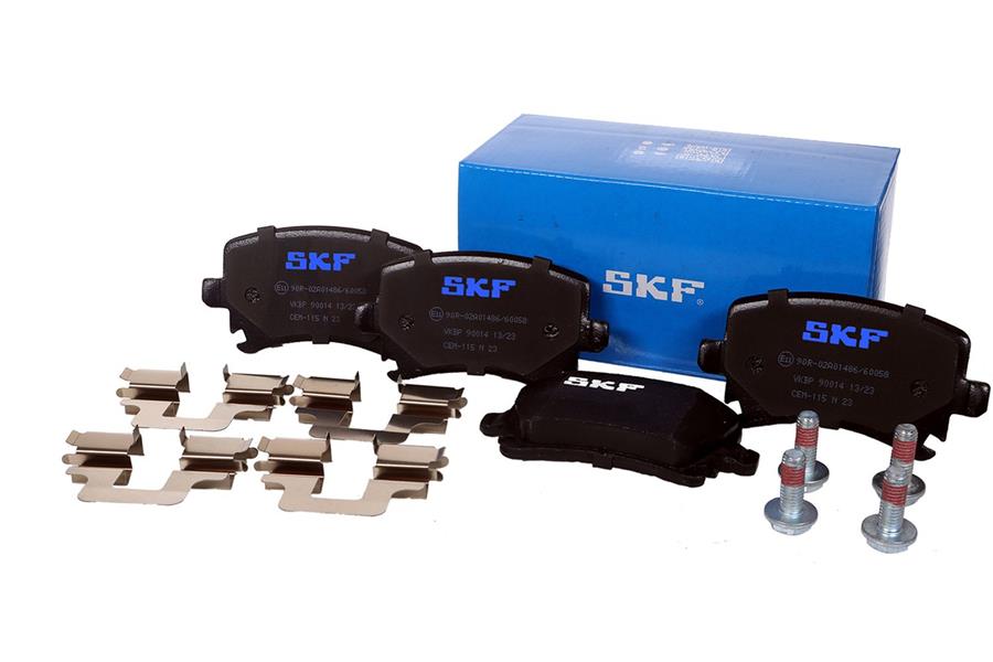 SKF VKBP90014 Arka Balata Passat-Cc-Caddy-Golf5-Golf6-Jetta-A3-A6-Leon-Octavia-Superb 04 >