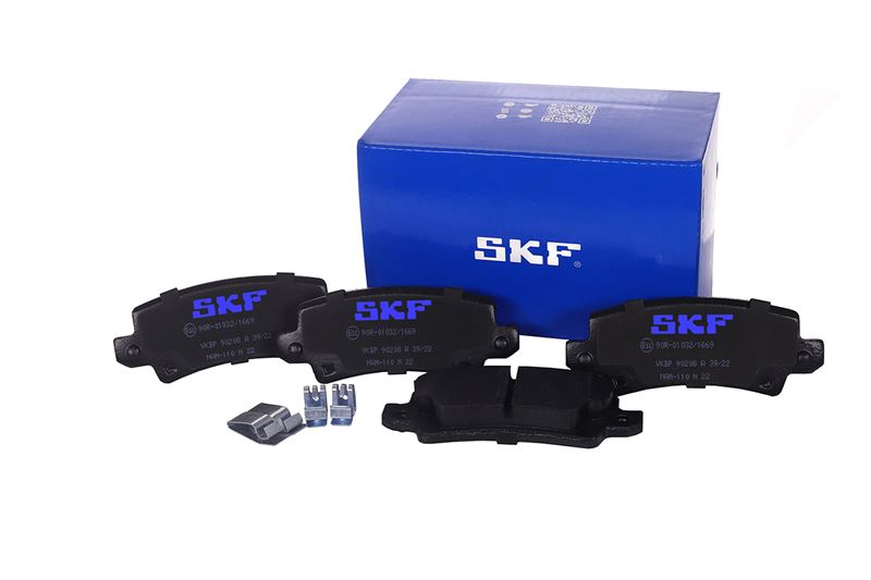 SKF VKBP90208A Arka Fren Balata Toyota Corolla 1.4l 1.6l 4zz-Fe 3zz-Fe Zze120 Zze121 Vvti 02-06 / 1.4l 1ndtv Nde120 04-06