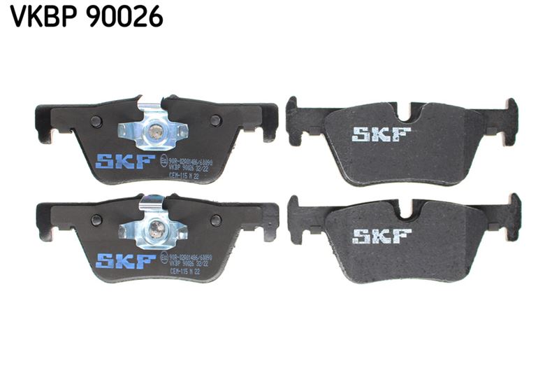 SKF VKBP90026 Fren Balatasi Arka Bmw F20 F21 F22 F23 F30 F31 F34 F32 F33 F36
