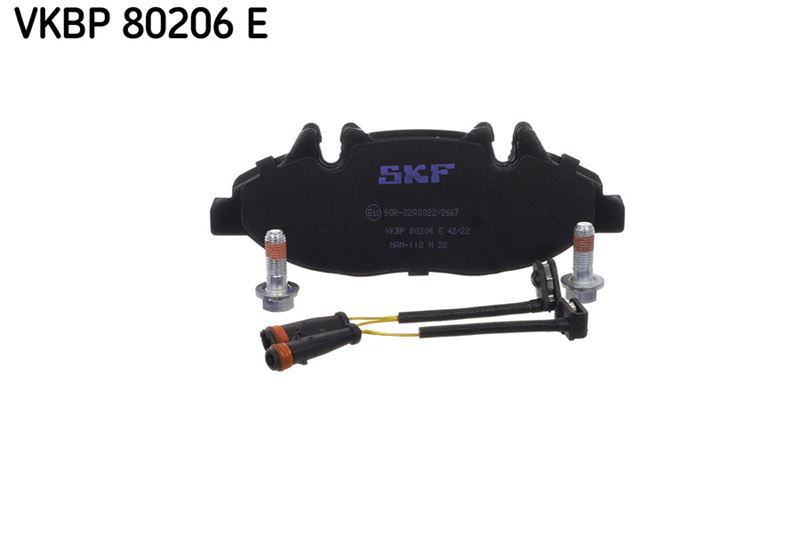 SKF VKBP80206E Fren Balatasi On Mercedes Vito W639