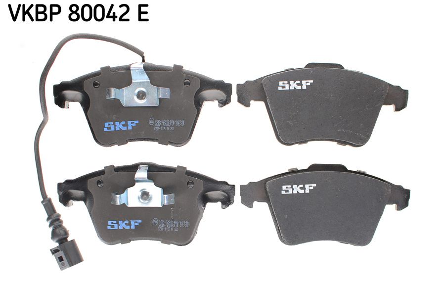 SKF VKBP80042E Ön Balata Fişli Transporter T5 16 Jant Ym Kalin 03 >