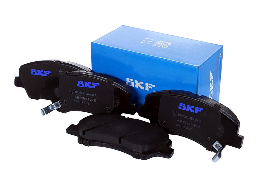 SKF VKBP80268A Ön Fren Balata Hyundai Accent Blue 1.4l 1.6l Benzinli 10-> 1.6l Crdi Dizel 10-> / Elantra 1.6l D4fb G4fg 6 Vites 16-> / Kia Rio 1.4l D4fc 11->