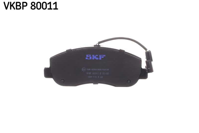 SKF VKBP80011E Ön Balata Master Iii 2.3dci 10> 13> Movano 2.3cdti 5.10 >14 > Nissan Nv400 2.3cdi 11 > 0986tb3142