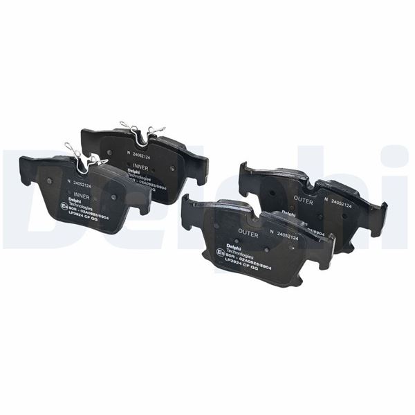 DEL-LP3924 Fren Balatasi Arka Bmw 5 (G60  G90  G68) G61 7 (G70)