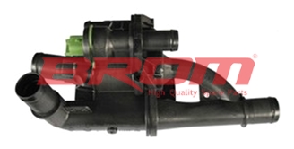 BROM PJ41003 Termostat Gövdesi Ford Peugeot Fiesta-Courier-Focus-207-308-Partner-C4-C5 07> 1.4-1.5-1.6 Tdci Euro 5