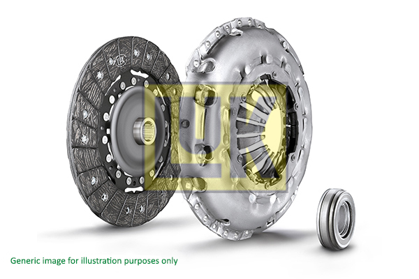 LUK 628338300 Debriyaj Seti Baski-Disk-Rulman Iveco Daily Iv 06> 2.5td 2.8td 3.0td 35c15 F1c