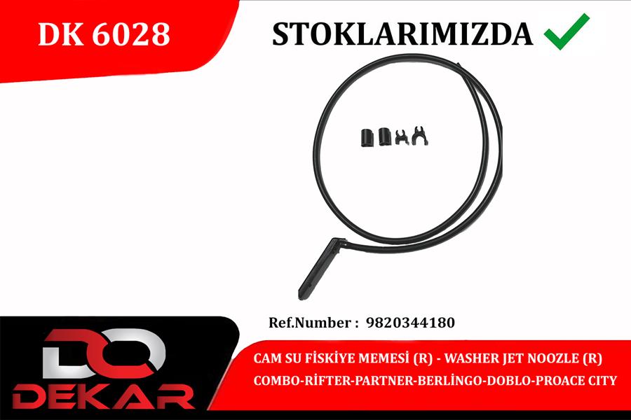 PSA-9820344180 Sag Silecek Kolu Psa Partner 4 Berlingo K9
