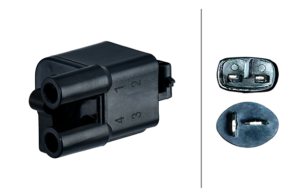HELLA 5DA358168811 Ateşleme Bobini 2-Kutuplu 12v Hyundai Atos-İ10