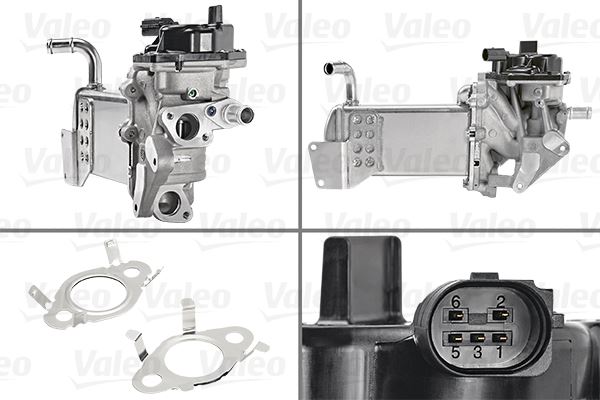 VALEO 700439 Egr Soğutucusu Valfi Vw Amarok 10 > Golf Vi 09-13 2.0 Tdi