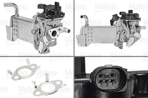 VALEO 700438 Egr Soğutucusu Valfi Vw Amarok 2.0 Tdi-Bitddi 10 > Audi Q5 2.0 Tdi 09 >