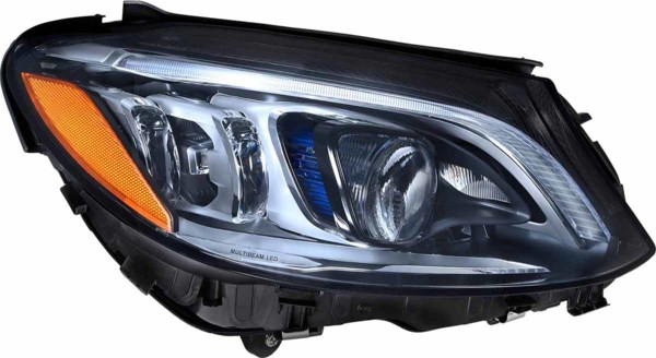 HELLA 1EX014827661 Ana Far.Sağ.Ülke Versiyonu: Kuzey Amerika.Multibeam Led.Mercedes C